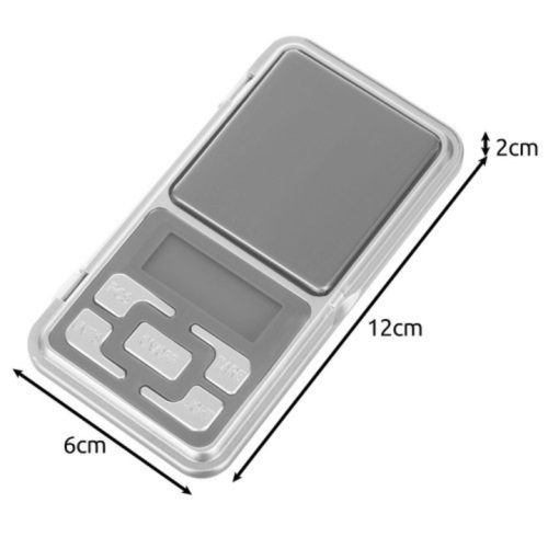 Alumínium Digitális Ékszermérleg – 0,1g Pontosságú