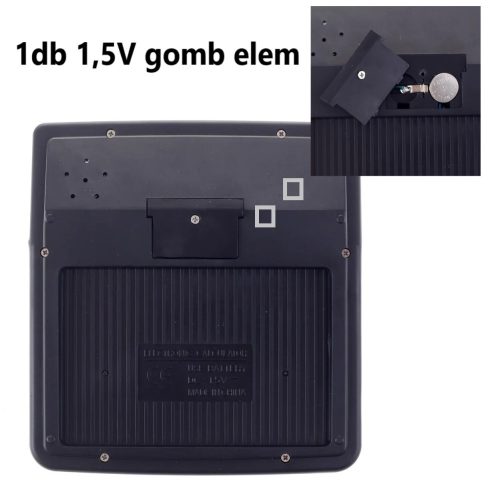 Irodai Számológép – 8 számjegyű, dallamos