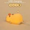 Puhatapintású Capybara Szilikon Éjszakai Fény – Színes fényű