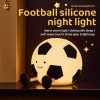 Aranyos szilikon football éjszakai fény