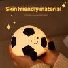 Aranyos szilikon football éjszakai fény