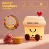 Bubble Tea Szilikon Éjszakai Fény – Aranyos LED Lámpa