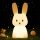 Bunny Szilikon Éjszakai Fény – Puha Tapintású LED Lámpa