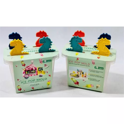 Jégkrém készítő forma – Sárkány (4 részes)