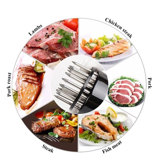 Rozsdamentes Húspuhító Acél tűkkel