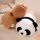 Átalakítható panda–capybara plüssfigura 35cm