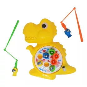 Dinosaur Hungry Fish – 8 halas mágneses horgász játék