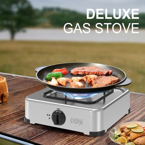WinningStar hordozható gáztűzhely - 1 égős