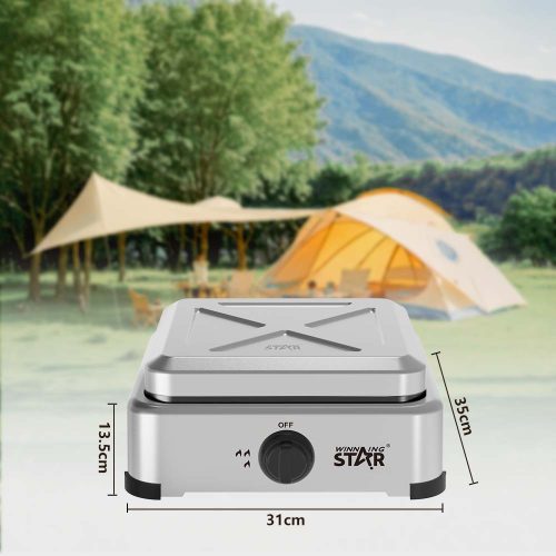 WinningStar hordozható gáztűzhely - 1 égős