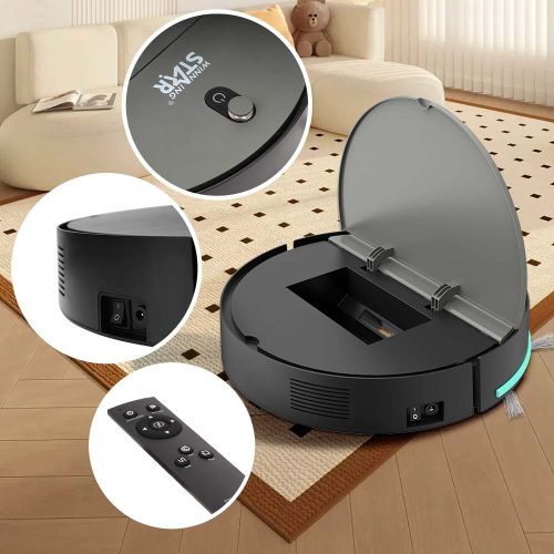 WinningStar ST-9799 vezeték nélküli robotporszívó távirányítóval 16 W