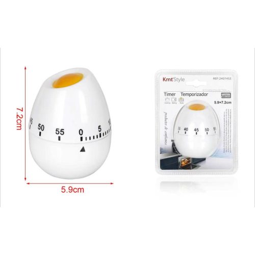 Konyhai mechanikus időzítő, Főtt tojás