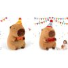 Party Sapkás Plüss Capybara-30cm