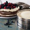 Állítható torta és piskóta szeletelő-15-20cm