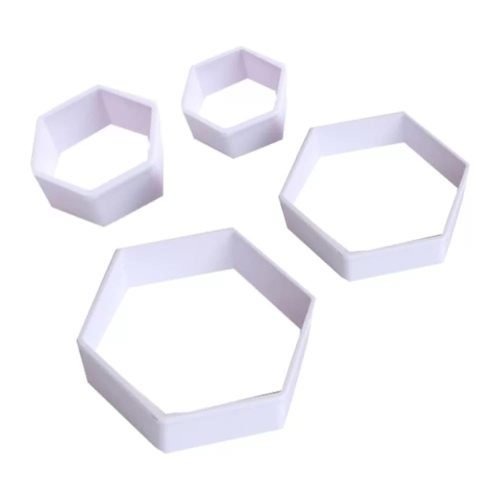 Focilabda sütemény kiszúró szett, 4 db-os