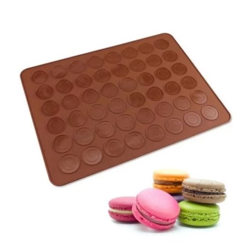 Szilikon macaron sütőlap 48db