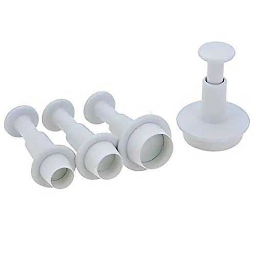 4 darabos rugós fondant kiszúró forma-kör alak