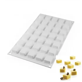 Szilikon forma-35 adagos mini kocka