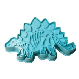   Műanyag dinoszaurusz sütemény, keksz kiszúró - Sztegoszaurusz