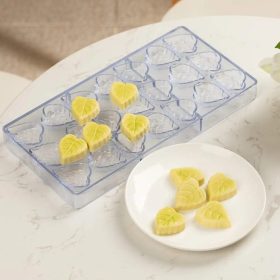 Polikarbonát bonbon forma-levelek