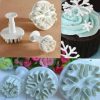 Hópehely mintás rugós fondant kiszúró-3 db