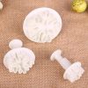 Hópehely mintás rugós fondant kiszúró-3 db