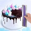 Fém tortakrémes spatula, tortasimító