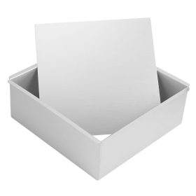   Négyzet alakú tortaforma, sütőforma-kivehető aljú - 17 cm