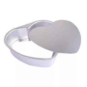 Szív alakú tortaforma-kivehető aljú - 24 cm