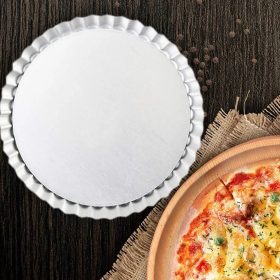 Alumínium kivehető aljú kerek pite forma - 15,5 cm