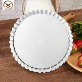 Alumínium kivehető aljú kerek pite forma - 27,5 cm