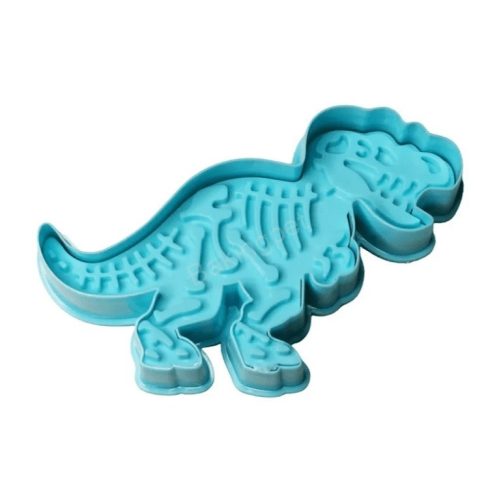 Műanyag dinoszaurusz sütemény, keksz kiszúró - T-rex