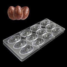 Polikarbonát csokoládé forma-Dinó Tojás minta