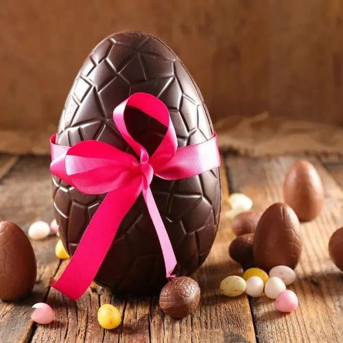 Polikarbonát csokoládé forma-Dinó Tojás minta