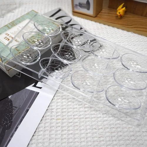 Polikarbonát csokoládé forma-Dinó Tojás minta