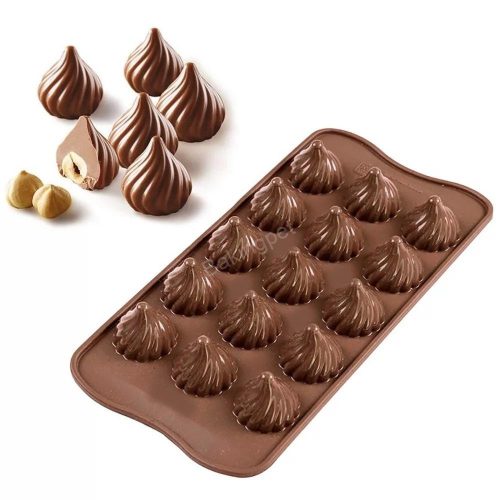 Szilikon bonbon és csokoládé forma-habcsók