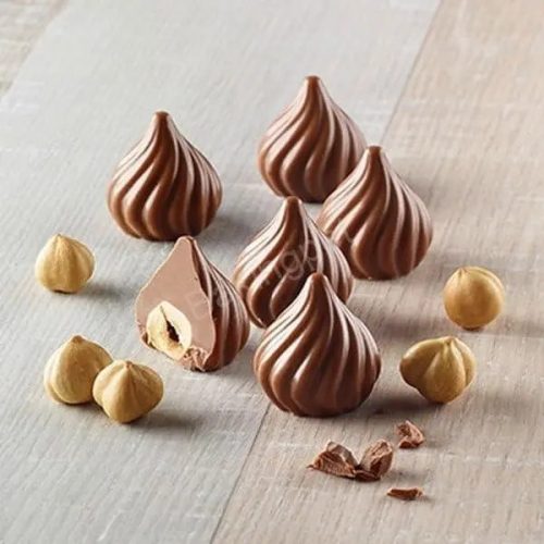 Szilikon bonbon és csokoládé forma-habcsók