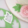 Fondant és marcipán kiszúró, Rózsa készítő - 3 db