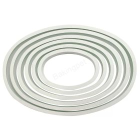 Műanyag sütemény kiszúró-6 darab ovális