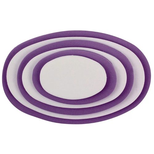 Műanyag sütemény kiszúró-6 darab ovális