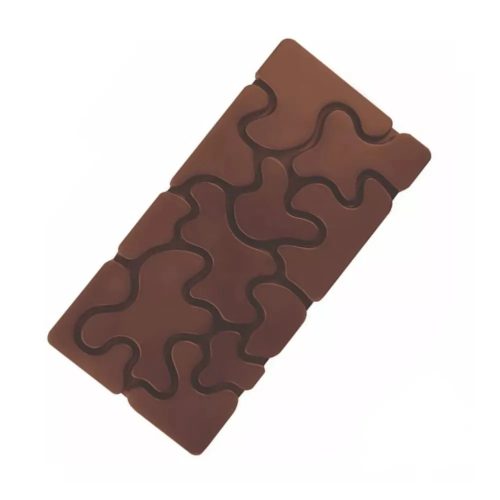 Polikarbonát bonbon forma-Puzzle minták