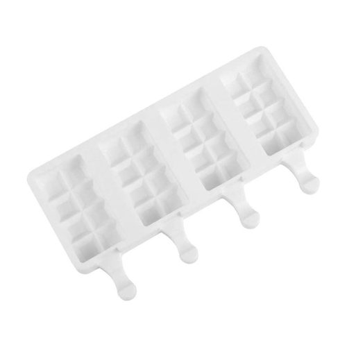 Jégkrém Készítő Szilikon Forma – Csíkos Tábla Minta (4 Részes)