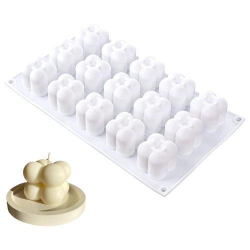 Szilikon forma, mousse forma-kicsi buborék kocka