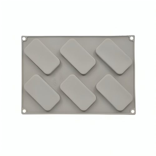 Szilikon forma, mousse forma-6 adag téglalap