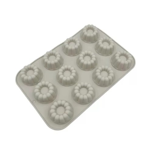 Szilikon forma, mousse forma-12 adag panna cotta