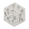 Szilikon fondant és marcipán mintázó-Afrikai állatok 11x13cm