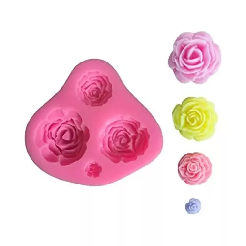 Szilikon fondant és marcipán mintázó-Rózsák