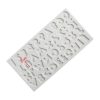 Szilikon fondant és marcipán mintázó-Betűk és számok 10x19cm