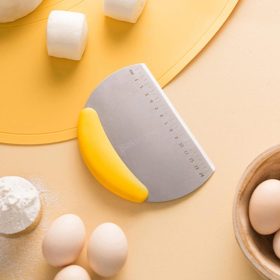 Mércés tésztavágó, kaparó és spatula