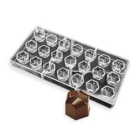 Polikarbonát Bonbon Csokoládé Forma-Gyémánt minta