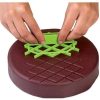 Fondant és marcipán mintázó rács